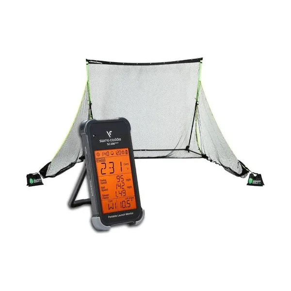 Voice Caddie SC200 Golf Net Practice Bundle