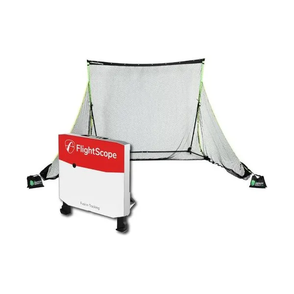 Flightscope X3C Golf Net Practice Bundle