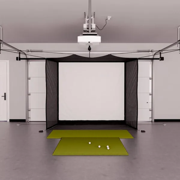 Uneekor EYE XO Garage Golf Simulator Package