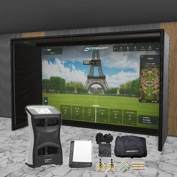 Foresight Sports GCQuad SIG DIY Golf Simulator Studio Package