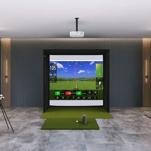 SkyTrak ST MAX SIG8 Golf Simulator Package