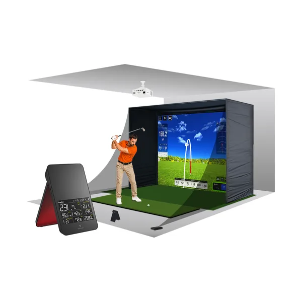 Swing Caddie SC4 PRO DIY Enclosure Golf Simulator