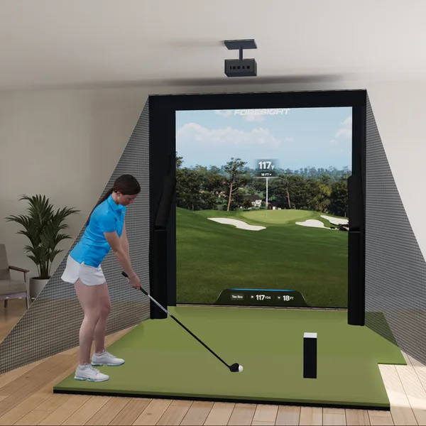 Foresight Sports GCQuad Floating Screen Golf Simulator