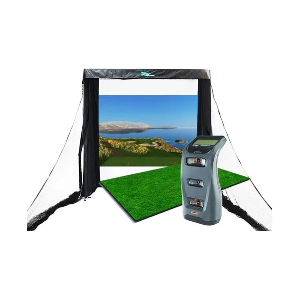 Bushnell Launch Pro Circle B Edition Floating Screen Golf Simulator